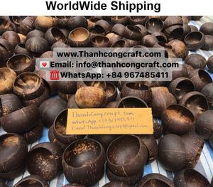 Cuenco natural hecho a mano con conchas de coco, producto de alta cantidad, barato, venta al por mayor - Product Image 6