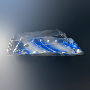 OFUNA 2-5 Bandeja rectangular de plástico desechable Bandeja de espuma de poliestireno de grado alimenticio para uso en supermercados Directo de Vietnam - Product Image 2