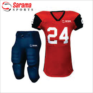 Maillots d'uniforme de football américain en polyester 100% bon marché en gros équipe et logos de jeunes, - Product Image 3