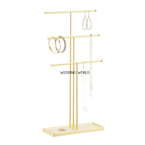 Jewelry Display Stand Necklace Hanging Long Necklace Holder Organizer Large Display Stand Jewelry Storage