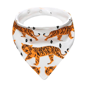 เด็กDroolผู้ผลิต100% ไม้ไผ่เรยอนดิจิตอลพิมพ์ผ้าฝ้ายอินทรีย์บริสุทธิ์ที่กำหนดเองผ้าพันคอDrool - Product Image 1