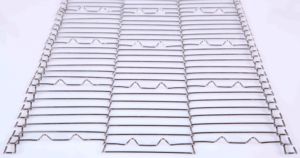 สายพานลำเลียงตาข่ายแบบแบนลวดสเตนเลสปรับได้ใหม่สำหรับโรงงานผลิต - Product Image 2