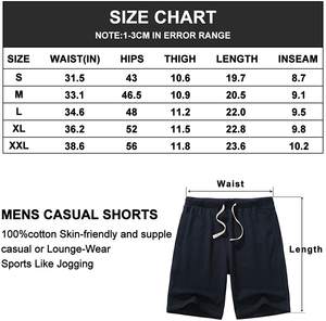 New Arrival <b>Men's</b> Casual <b>Shorts</b> Pant Baggy Customized Comfortable 100% Cotton <b>Knee</b> <b>Length</b> Windproof Quick Dry Breathable Solid - Product Image 6
