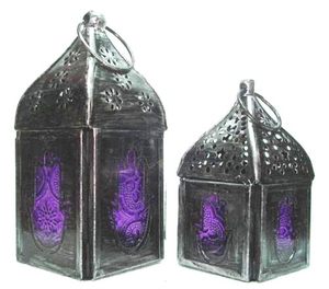 ที่มีคุณภาพสูงโมร็อกโกโลหะโคมไฟโบราณสไตล์วินเทจสำหรับกลางแจ้งในร่มบ้านสวนตกแต่งงานแต่งงาน - Product Image 4