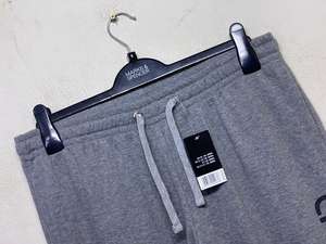 กางเกงวิ่งกีฬาลำลองของผู้ชายกางเกงออกกำลังกายฟิตเนสฤดูใบไม้ผลิฤดูใบไม้ร่วงกางเกงกีฬายืดเอวยางยืดสีดำตรง - Product Image 2