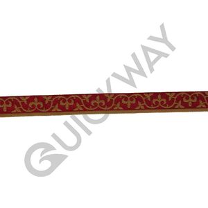 Tablier maçonnique de cérémonie personnalisé en vrac de vente à prix raisonnable dentelle de ruban de tresse de couleur d'or - Product Image 6