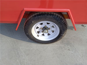 Chariot de camping Mobile à Traction personnalisée, noir, pour aliments, super chariot pour collectionneurs européens - Product Image 4