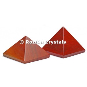 Pirámide de jaspe rojo, GEMA, precio al por mayor - Product Image 1
