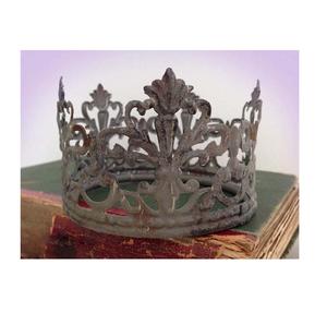 Metal corona pastel Topper centro de mesa decorativo para el hogar sala de estar Mesa decoración superior artículo - Product Image 3