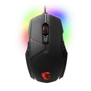 Souris de jeu <span class=keywords><strong>MSI</strong></span> Clutch GM60 avec éclairage RGB USB, DPI réglable, souris optique programmable de qualité gaming - Product Image 2