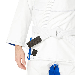 Uniforme profesional de Jiu Jitsu brasileño cómodo Color blanco tradicional Judo Gi de talla grande uniforme BJJ para adultos y jóvenes - Product Image 3