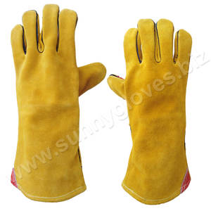 Prime Anti-Heat <b>Welding</b> <b>Gloves</b> with Reinforced Thumb & Palm Featuring Aramid Thread Protection - Product Image 5