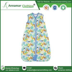 Saco de dormir de algodón con diseño personalizado para bebé - Product Image 4