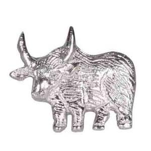 Anneau de serviette de table Silver Bear, anneau de serviette design moderne, porte-serviettes décoratif, anneau de serviette de luxe, maison et cuisine - Product Image 2