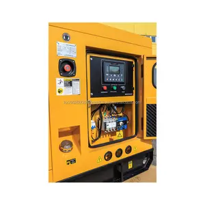 Trouble-free and reliable silent diesel generator 100 kW complete with ATS electrical equipment diesel