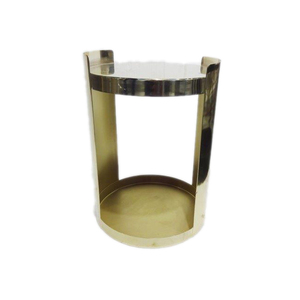 โต๊ะกาแฟดีไซน์โบราณทำจากทองพร้อมกระจกสไตล์โมเดิร์นขนาดมาตรฐาน - Product Image 1