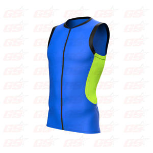 Camiseta transpirable para triatlón, chaleco deportivo personalizado para triatlón - Product Image 2