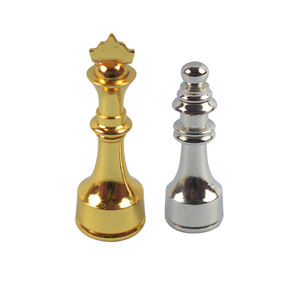 Diseño de Metal y latón para dos jugadores de ajedrez, diseño de acabado pulido y muy brillante, calidad Original - Product Image 2