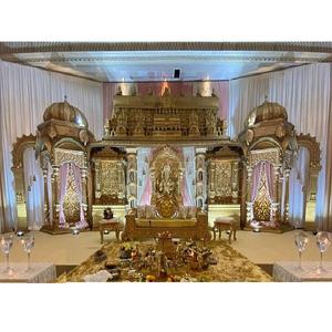 Mandap ของตกแต่งสำหรับงานแต่งงานของชาวอินเดียใต้,Mandap Mandap Mandap Mandap งานแต่งงานของ Tamilian - Product Image 1