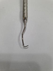 เครื่องมือขูดหินปูนแบบแมนนวล Endo Tech ขนาด 17 ซม. ทำจากเหล็ก สำหรับหู ตา จมูก และลำคอ - Product Image 2