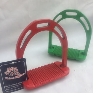 Di alta qualità personalizzabile in alluminio Jinn staffe di sicurezza durevole stile occidentale di corse di cavalli vari colori Logo personalizzato di guida - Product Image 1