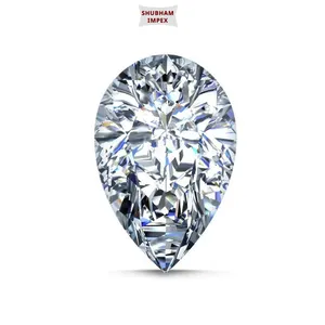 Best Quality VSS to VS Clarity D-E-F Color Pear Cut Shape Natural Loose Diamonds from Trusted Supplier