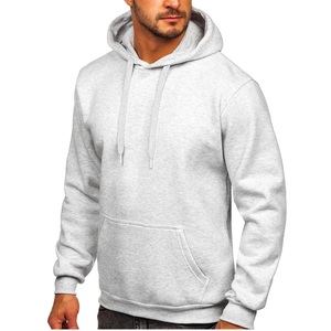 Sweat-shirt à capuche personnalisé pour hommes, polaire de haute qualité, 70% coton, à manches longues, sweats à capuche solides, décontracté, coupe ajustée, grande taille 3D - Product Image 1