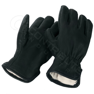 Comfortable Standard Grain Leather <b>Driver</b> <b>Gloves</b> for Daily Outdoor Casual Sports Use Plain Style Working <b>Drivers</b> <b>Gloves</b> - Product Image 4