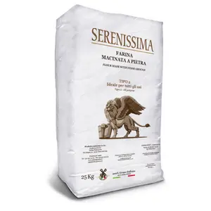 Best Quality Made in Italy Flour LA SERENISSIMA IN 25 KG BAG ideal for Pizza, Bread, Pastry and Pasta