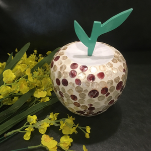 Florero de perlas Madre, incrustación de conchas de mar, jarrones de perlas madre de buenos diseños - Product Image 4