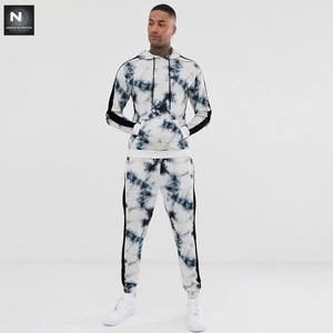 Chándal con teñido de corbata para hombre, servicio personalizado, ajuste regular, 2021, hecho en paquistaní - Product Image 3