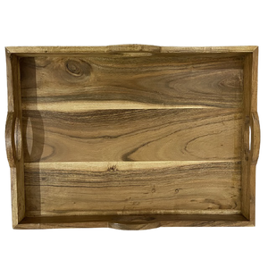 ร้อนขายไม้ให้บริการถาดที่มีด้ามจับแผ่นและจานที่ให้บริการจานร้านอาหารใช้เครื่องครัวเครื่องใช้ในบ้านตารางใช้ - Product Image 2