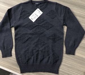 Pulls à manches longues pour garçons, col rond, tenues décontractées, pulls d'automne et d'hiver, lot de stock du Bangladesh, marques originales. - Product Image 1