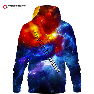 Sweat à capuche unisexe personnalisé en polaire sublimé 100 % polyester, vierges imprimés pour hommes et femmes, respirant, séchage rapide, écologique - Product Image 2
