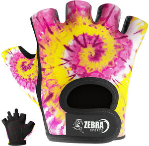 Gants de musculation respirants avec imprimé tête de mort, gants de musculation unisexes avec rembourrage Grip-Lock, gants de sport - Product Image 6