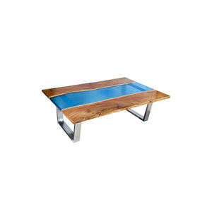 <b>Epoxy</b> <b>Resin</b> Top Modern Center <b>Table</b> with Metal Frame Living Room Furniture <b>Epoxy</b> <b>Table</b> Customized - Product Image 5