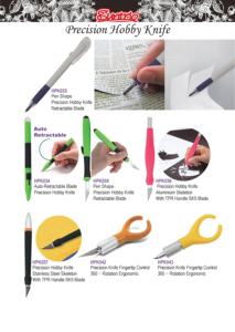 Precision <b>Craft</b> <b>Tools</b> Ergonomic Finger Control Full 360 Degree Rotating Swivel Curve Cutting Art Hobby <b>Craft</b> Knife - Product Image 6