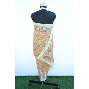 Hawaiian Floral Sarong Pareo Sarong Wrap Swimsuit Cover Ups Cotton Scarves Cotton Dupatta Stole Scarf <b>Skirt</b> Wrap Gift for Her - Product Image 5