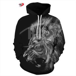 High Quality Cotton Polyester Fleece Full Design Sublimation Printing Pullover <b>Hoodie</b> Custom Sublimated Fashion Hoodies For Men - Product Image 5