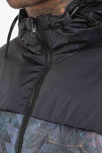 Doudoune Écologique Réversible Respirante Coupe-Vent 100% Soie Épaisse avec Rembourrage en Coton, Col Montant, Entièrement Imprimée, Personnalisable sur le Devant - Product Image 6