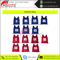 Bavoirs en boule de Netball imprimée, fabrication contrastée, vente en gros, livraison depuis l'inde