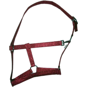 QUIERO VENDER Glitter Blue HORSE Halter TOP HALTER PARA caballo EN DÓLARES 2 TAMAÑO full COB Shetland - Product Image 3