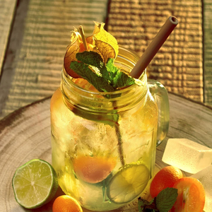 Pajita de bambú producto de bambú de Vietnam/juego de pajitas de bambú reutilizables/pajitas de bambú desechables costo barato en Vietnam - Product Image 6