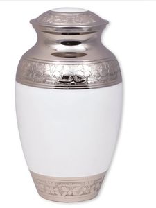 Urne de crémation en métal gravé en laiton de haute qualité pour cendres humaines urne adulte pour fournitures funéraires - Product Image 2