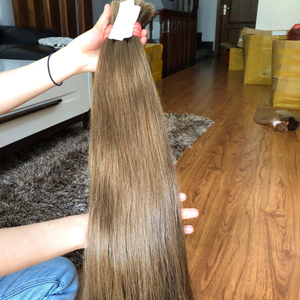 Vierge de haute qualité cheveux raides couleur 14C vente en gros 100% cheveux humains extension de cheveux vietnamiens - Product Image 2