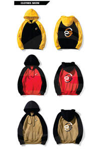 Pull à capuche imprimé personnalisé pour adolescents Style Streetwear avec tissu tricoté grande taille et 1 décoration pour l'hiver - Product Image 4