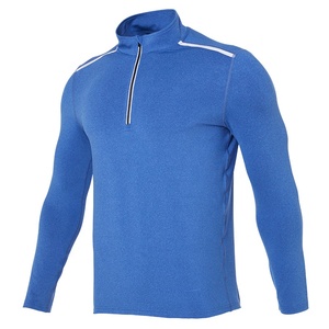 Hot New Custom Hommes Golf Pulls Casual À Manches Courtes 14 Zip Pull Quart Zip Sweats Respirant Jersey D'été À Séchage Rapide - Product Image 5