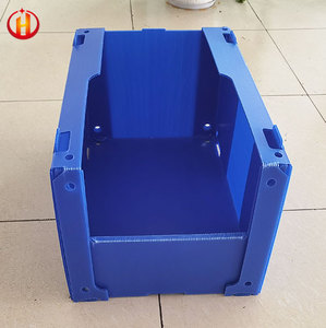 Stackable Bins Corrugated Plastic Picking Bins Hot Sale Custom Stackable Foldable Corrugated Plastic Picking Bins
