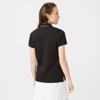 Chemises de golf décontractées pour femmes, brodées avec logo personnalisé de haute qualité, avec badge, 100 % coton, meilleures ventes en gros