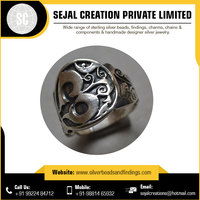 Bague en argent sterling 925 avec pierres multicolores, connecteurs de 4 mm, composants de bijoux fournis par Sejal Creation (IN;41826)